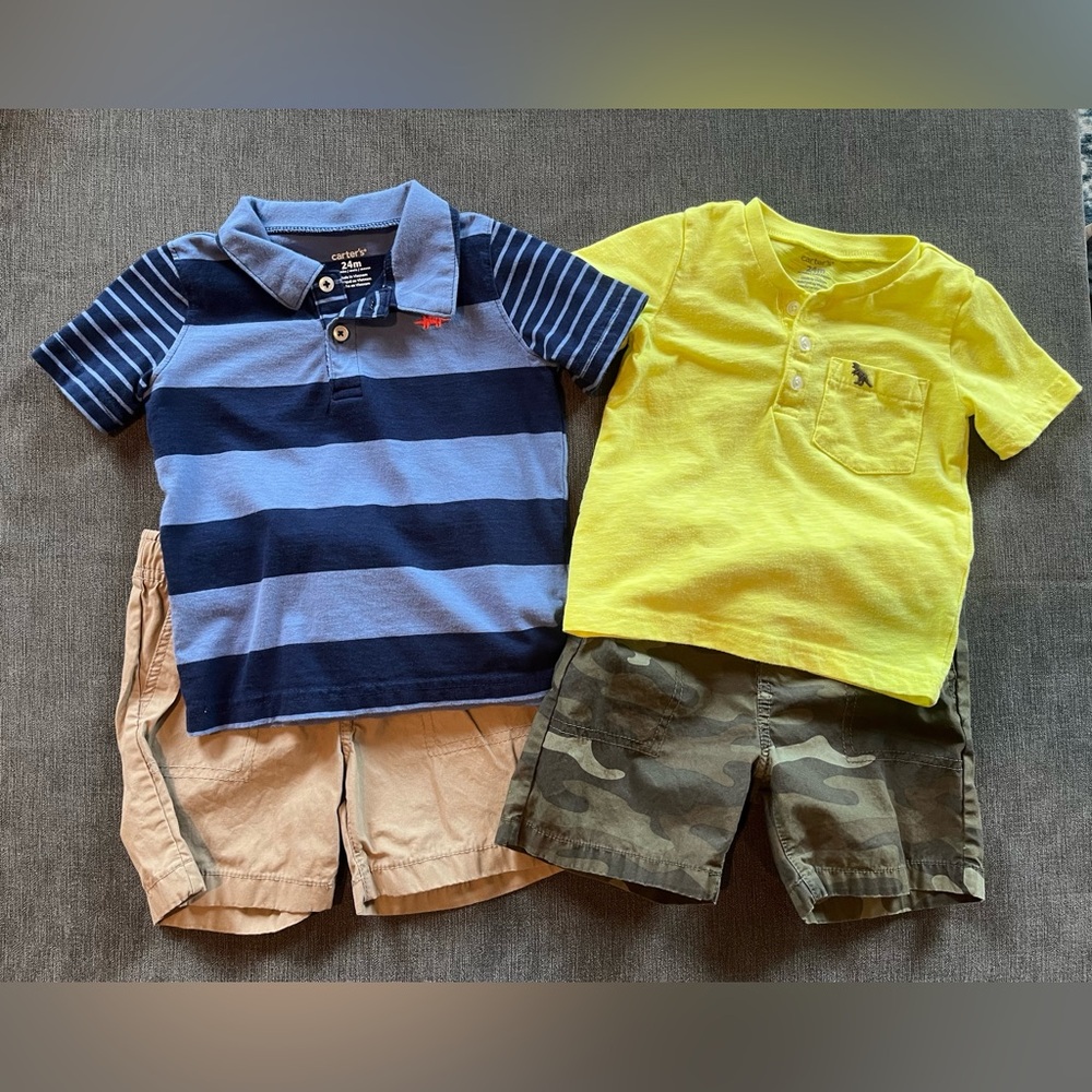 Carter’s Toddler Boy’s Outfits